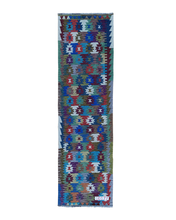 Apadana Hand Made Rug Kilim 10177 (300cm x 82cm)