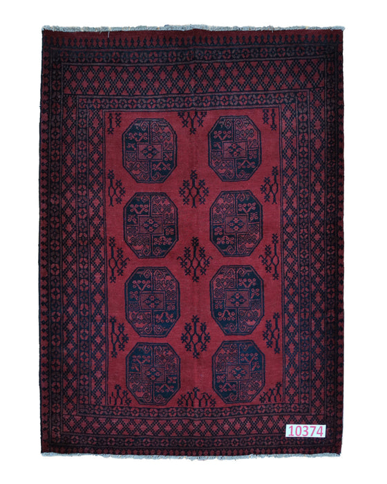 Apadana Hand Made Rug Afghan 10374  (190cm x 155cm)