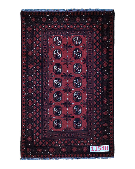 Apadana Hand Made Rug Afghan 11540  (150cm x 100cm)
