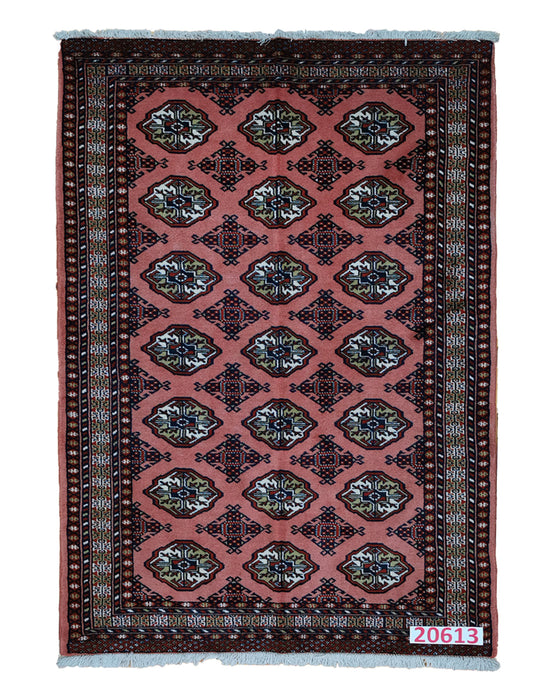Apadana Hand Made Rug Turkaman 20613  (192cm x 127cm)