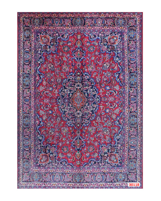 Apadana Hand Made Rug Mashad 30118  (340cm x 250cm)