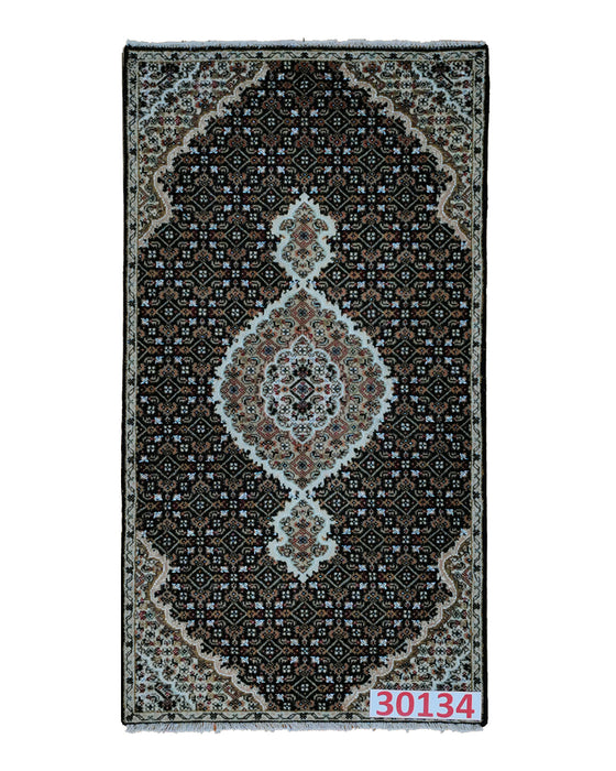 Apadana Hand Made Rug Indo Tabriz 30134  (134cm x 68cm)
