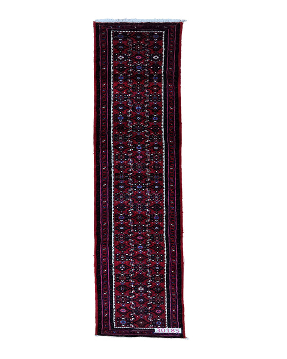 Apadana Hand Made Rug Hamedan 30185  (410cm x 70cm)