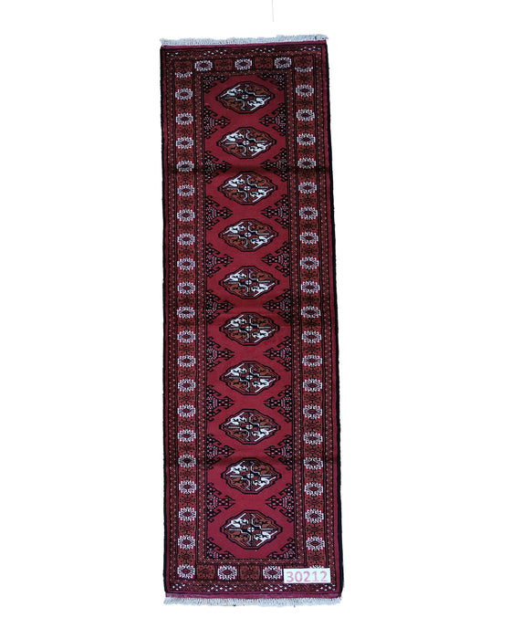 Apadana Hand Made Rug Turkaman 30212  (270cm x 82cm)
