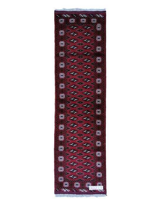 Apadana Hand Made Rug Turkaman 30213  (290cm x 78cm)