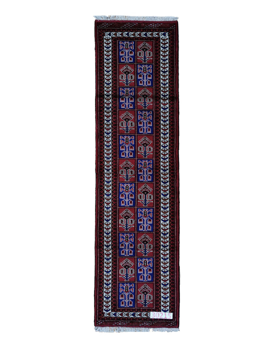 Apadana Hand Made Rug Turkaman 30215  (285cm x 80cm)