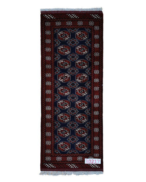 Apadana Hand Made Rug Turkaman 30217  (200cm x 80cm)
