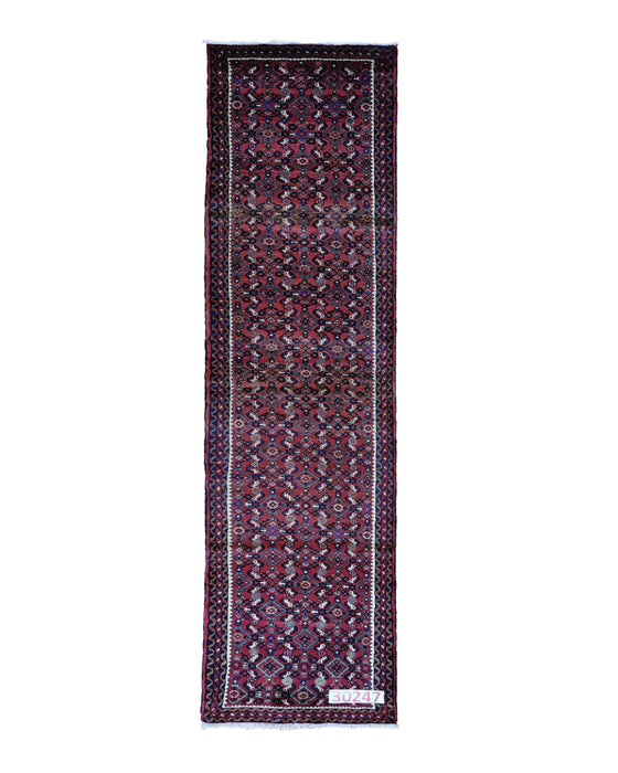 Apadana Hand Made Rug Hamedan 30247  (305cm x 73cm)