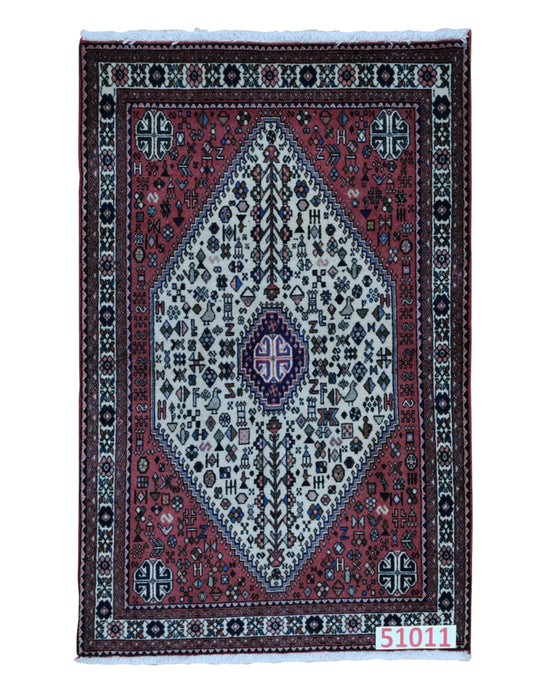 Apadana Hand Made Rug Abadeh 51011  (153cm x 100cm)