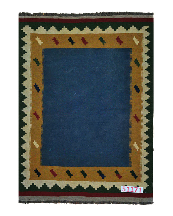 Apadana Hand Made Rug Shiraz Kilim 51171 (176cm x 128cm)