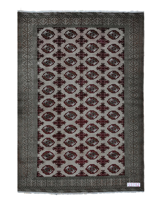 Apadana Hand Made Rug Turkaman 53742  (275cm x 215cm)