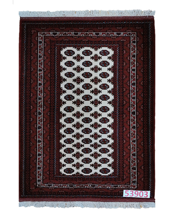 Apadana Hand Made Rug Turkaman 53903  (145cm x 110cm)
