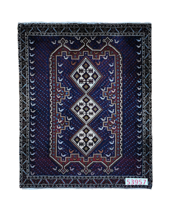 Apadana Hand Made Rug Afshar 53957  (165cm x 125cm)