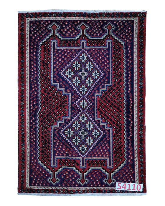 Apadana Hand Made Rug Afshar 54110  (136cm x 97cm)