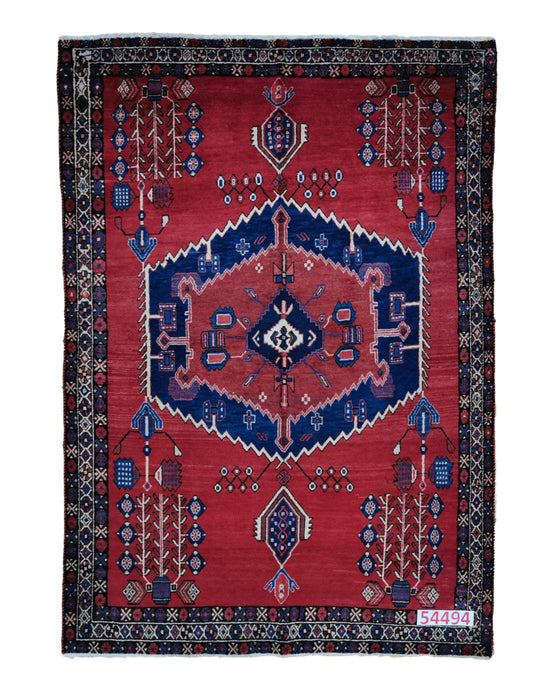 Apadana Hand Made Rug Afshar 54494  (222cm x 135cm)