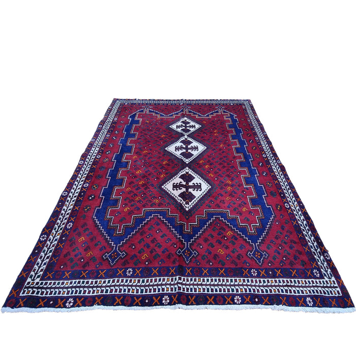 Apadana Hand Made Rug Afshar 54578  (220cm x 182cm)