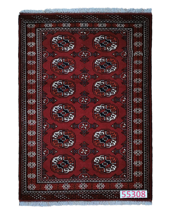 Apadana Hand Made Rug Turkaman 55308  (145cm x 102cm)