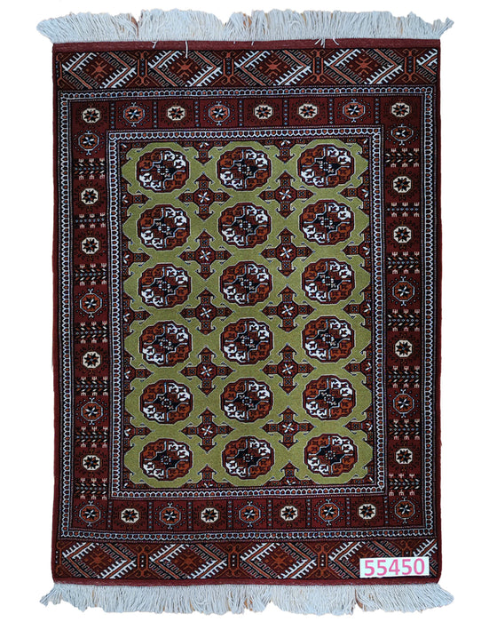 Apadana Hand Made Rug Turkaman 55450  (160cm x 120cm)