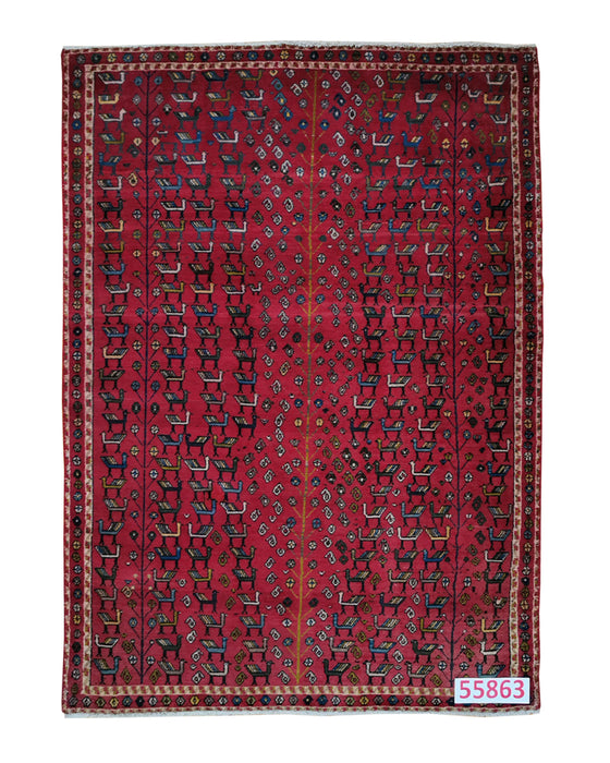 Apadana Hand Made Rug Afshar 55863  (180cm x 135cm)