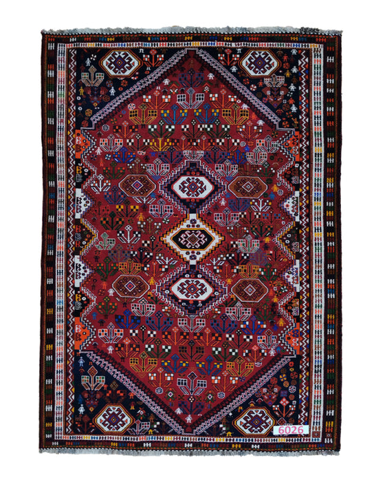 Apadana Hand Made Rug Shiraz 6026  (270cm x 180cm)
