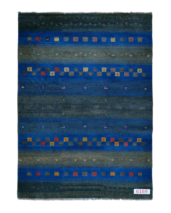 Apadana Hand Made Rug Gabbeh 6169  (246cm x 177cm)