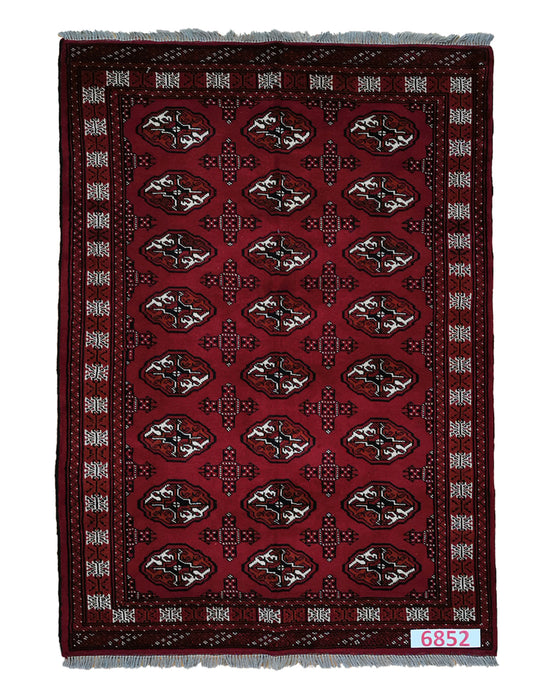 Apadana Hand Made Rug Turkaman 6852  (193cm x 133cm)