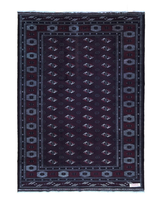 Apadana Hand Made Rug Turkaman 7091  (390cm x 255cm)
