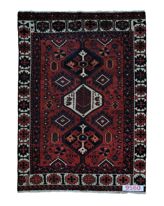 Apadana Hand Made Rug Shiraz 9560  (205cm x 130cm)